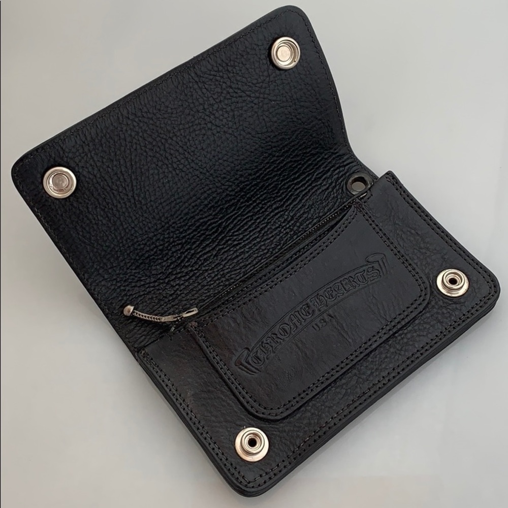Chrome Hearts Leather Wallet 100% Authentic NWOT